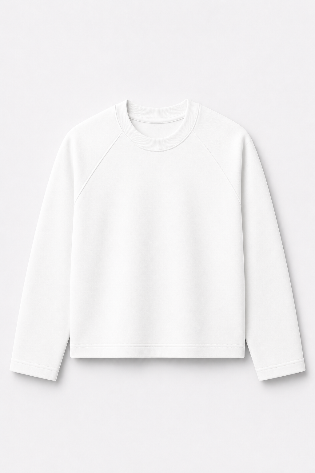 White Raglan T-Shirt