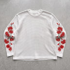 Crimson Bloom White