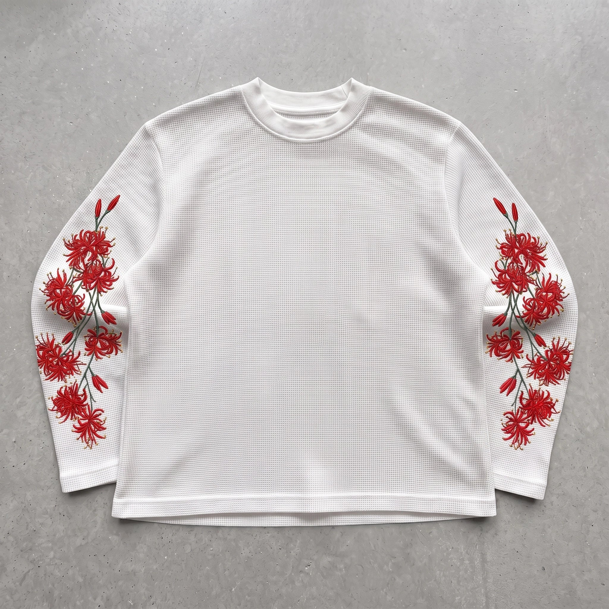 Crimson Bloom White
