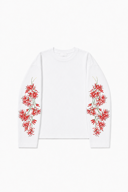Crimson Bloom White