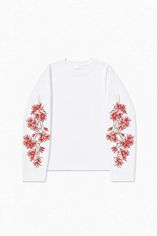 Crimson Bloom White