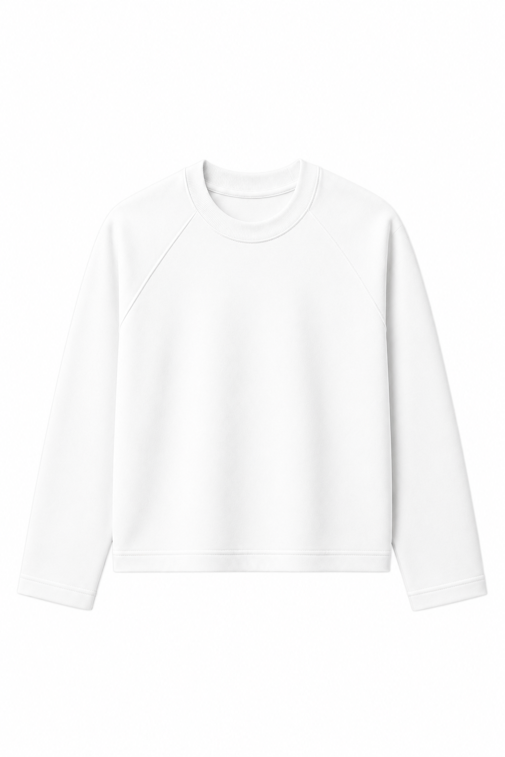 White Raglan T-Shirt