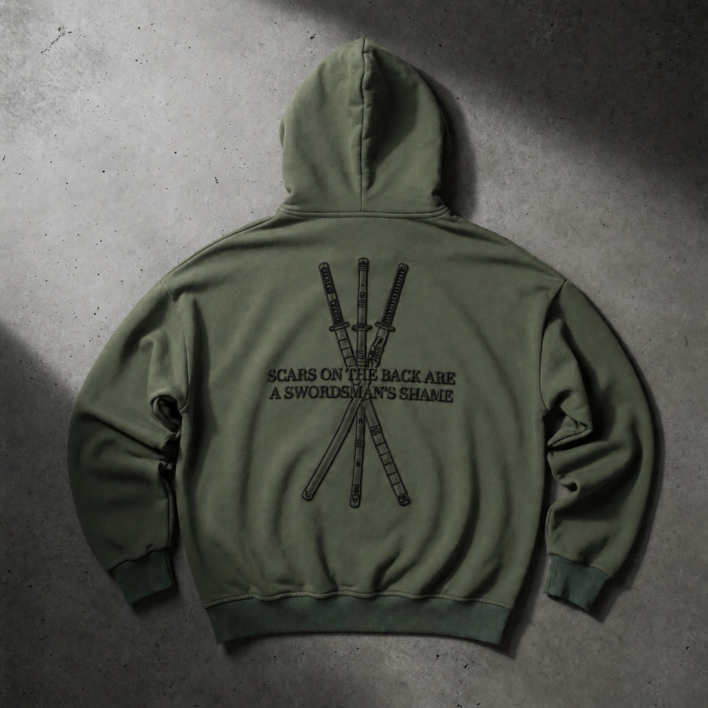 Zoro Oversized Zip Hoodie