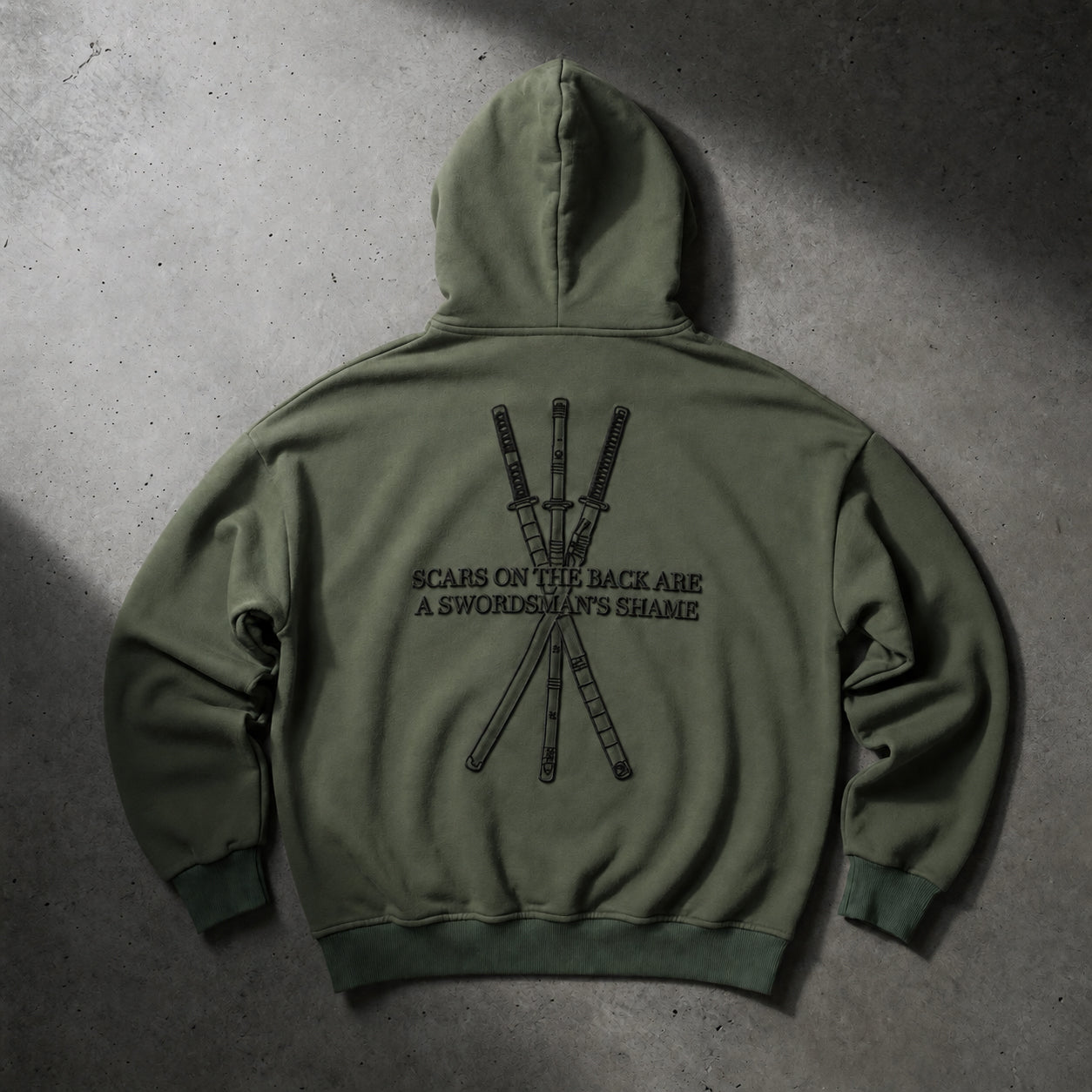 Zoro Oversized Zip Hoodie