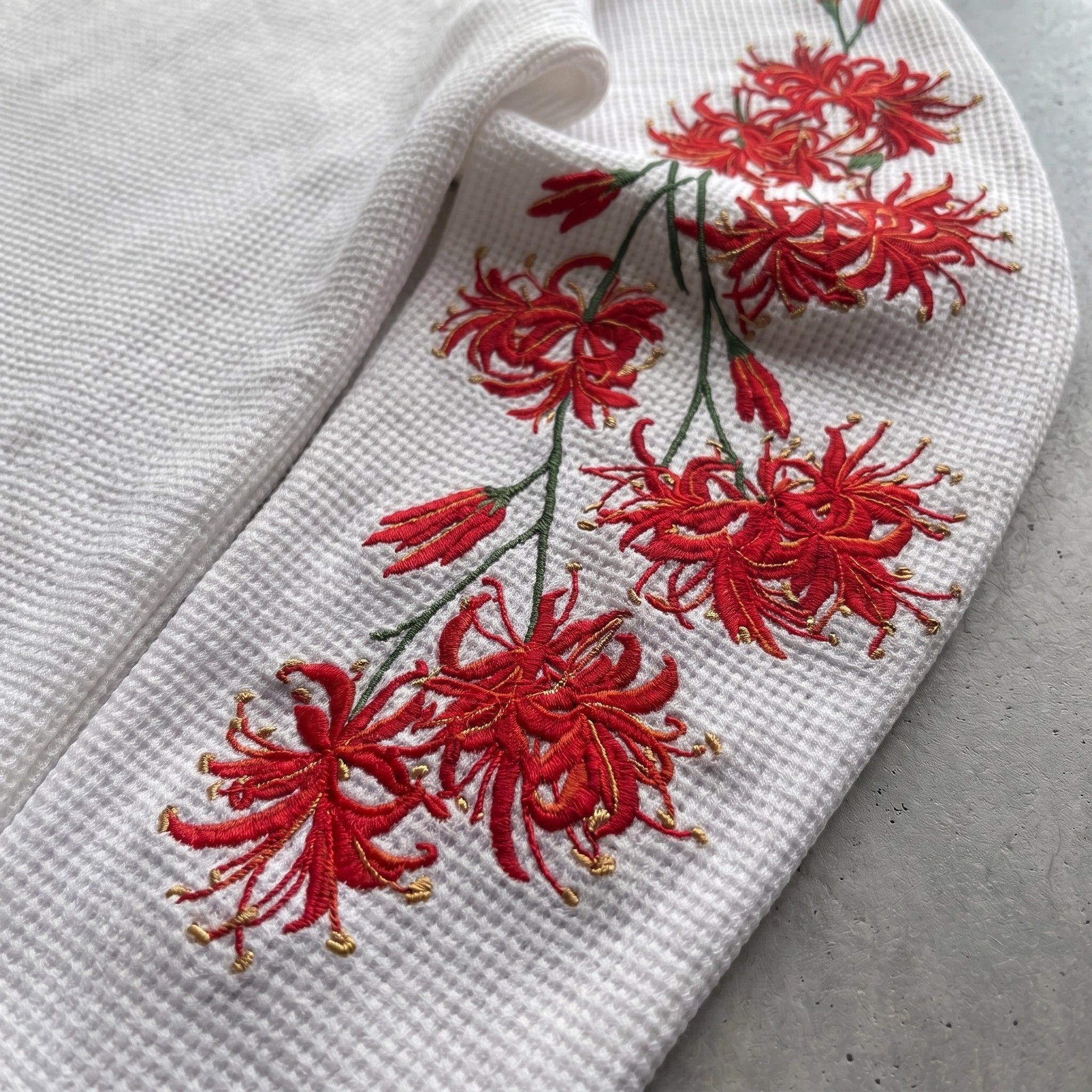Crimson Bloom White