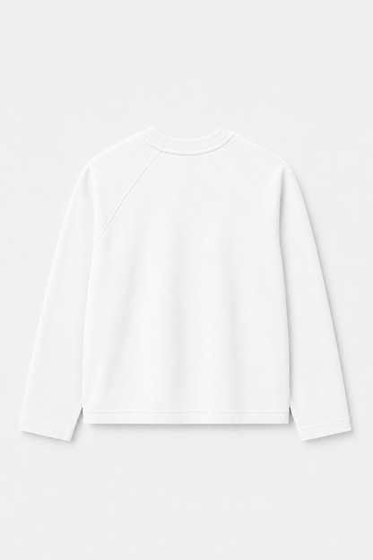 White Raglan T-Shirt