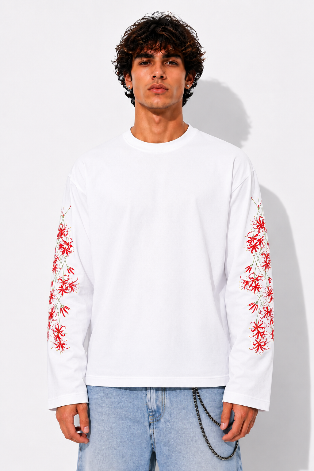 Crimson Bloom White