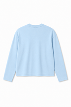 Essential Henley Fresh Air Blue
