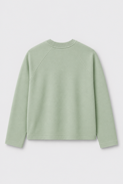 Sage Green Raglan T-Shirt