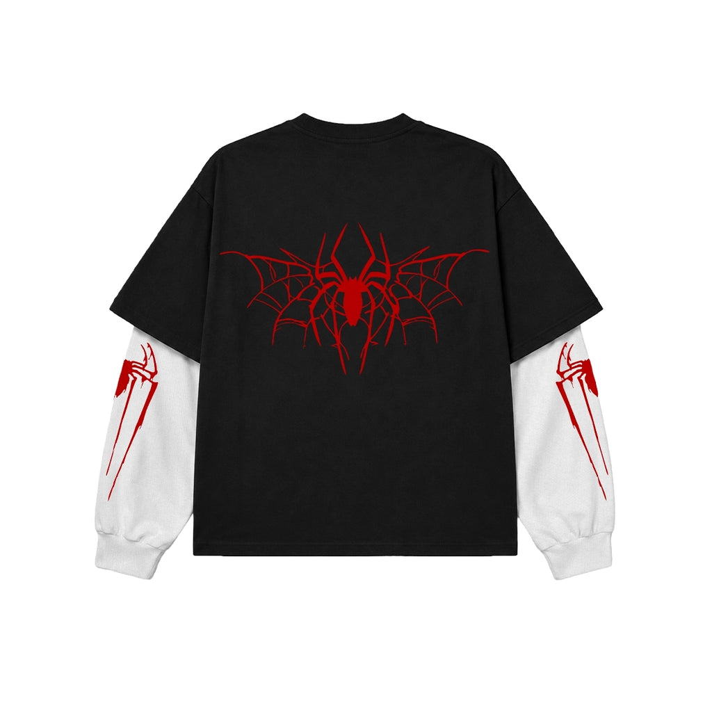 Spider Fake Sleeve Tee