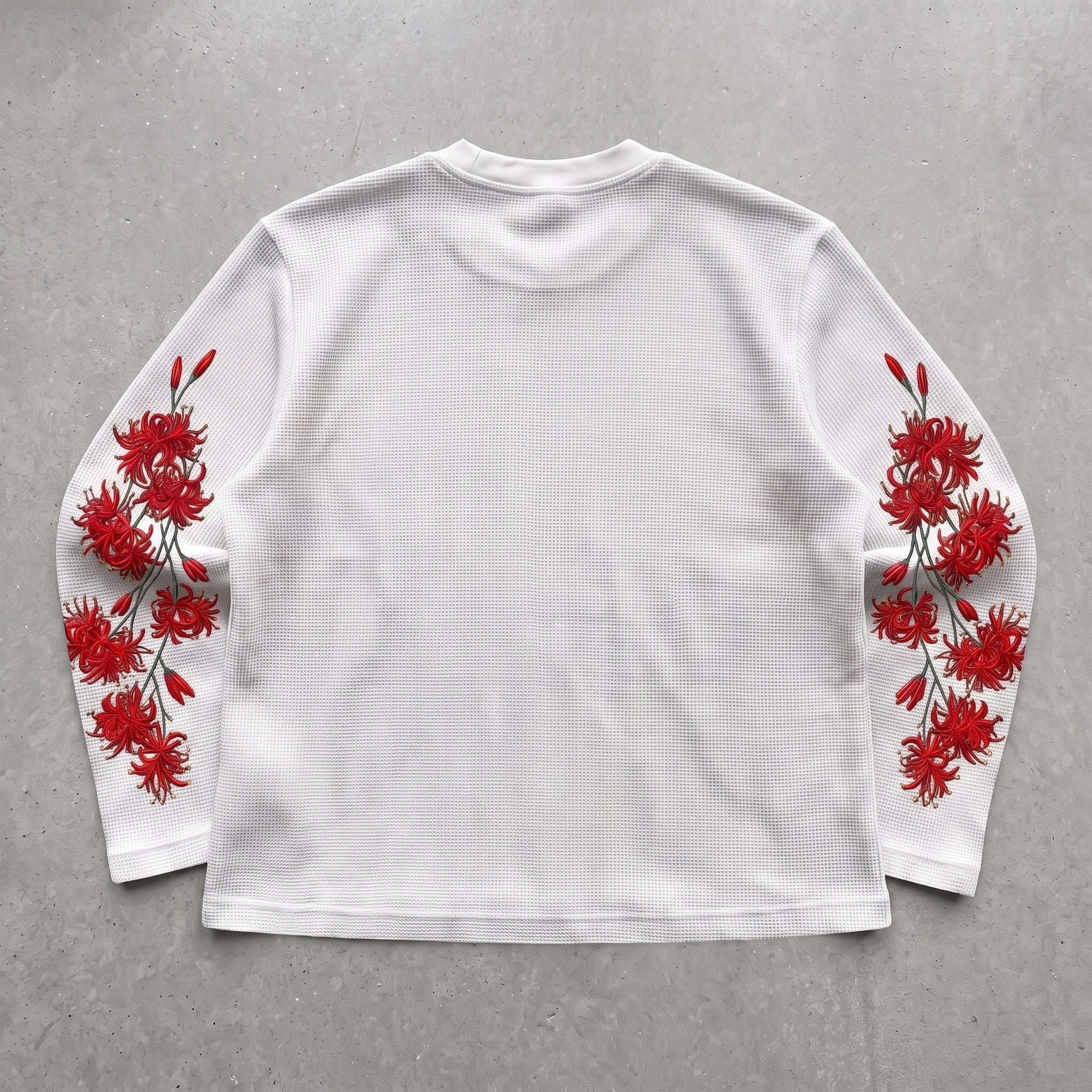 Crimson Bloom White