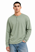 Essential Henley Sage Green