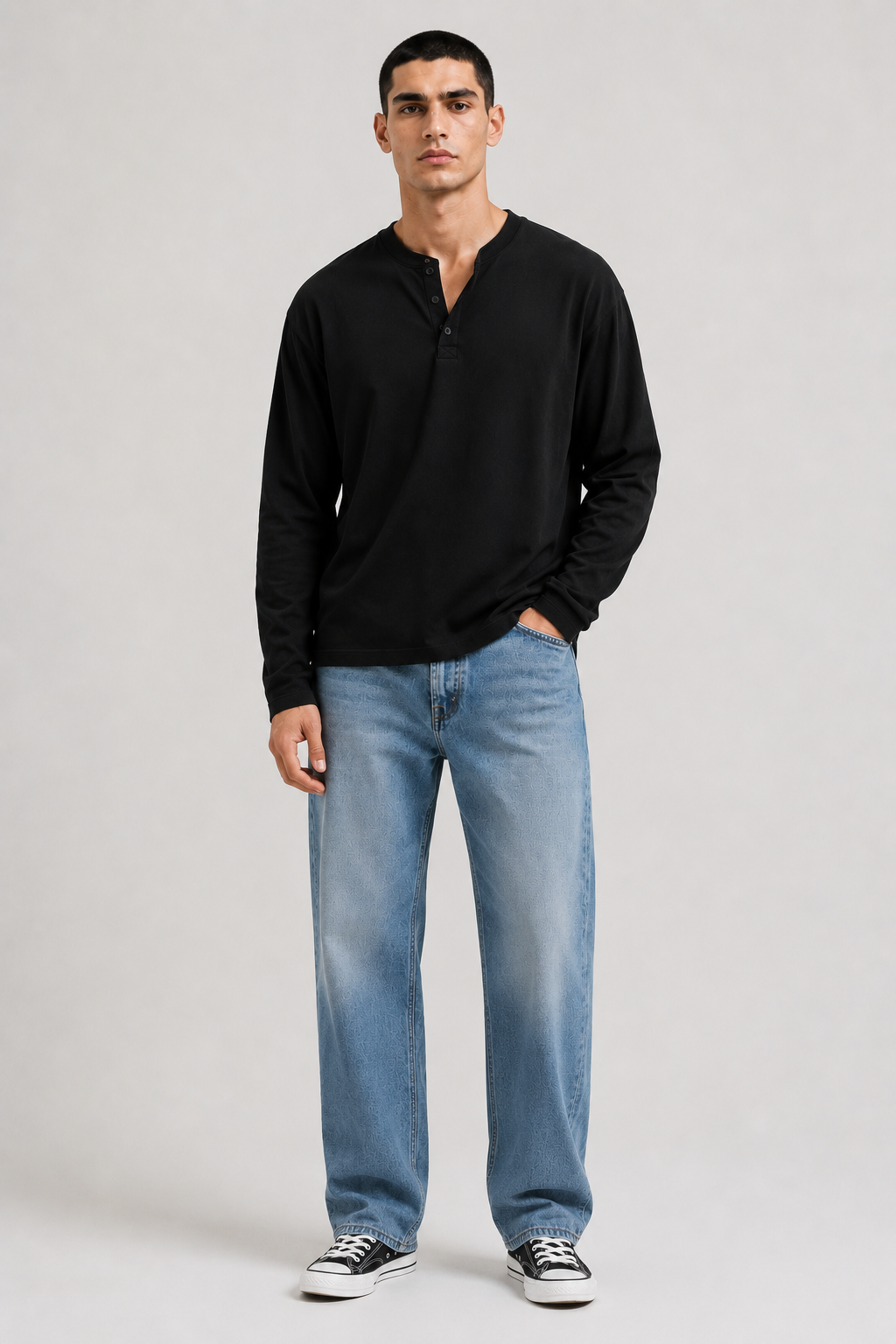 Essential Henley Black