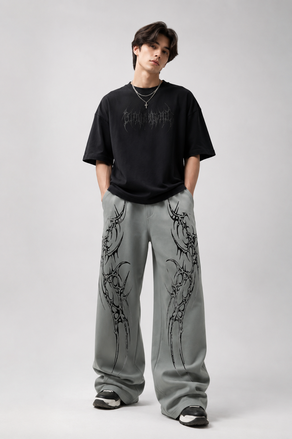 Ghost fang Baggy Fit Pants