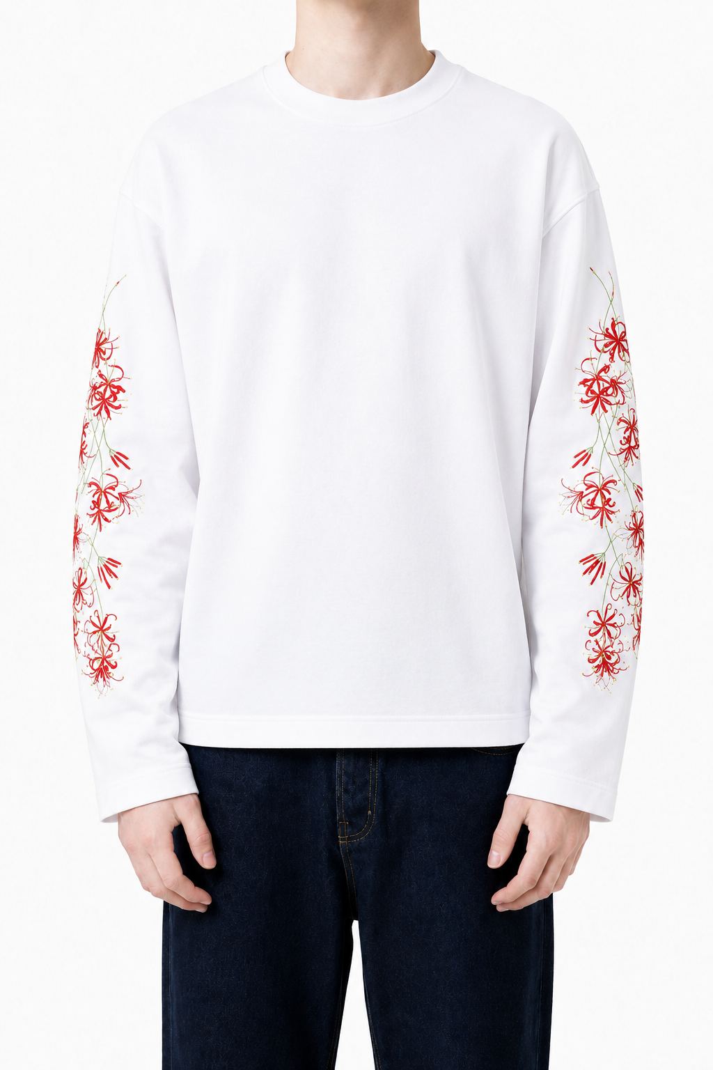 Crimson Bloom White
