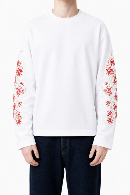 Crimson Bloom White