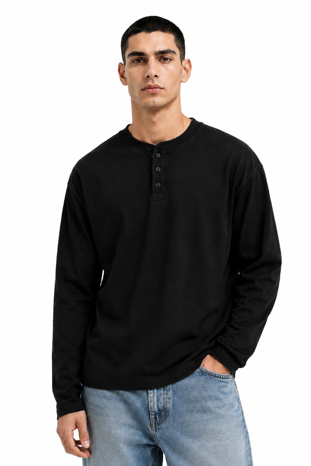 Essential Henley Black