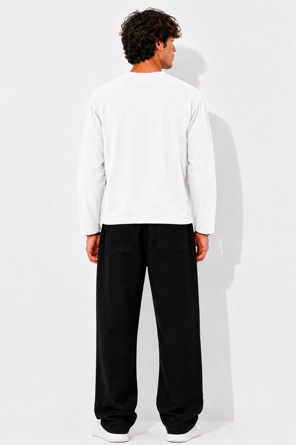 White Raglan T-Shirt