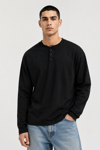 Essential Henley Black