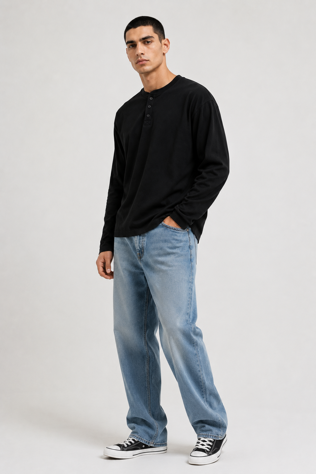 Essential Henley Black