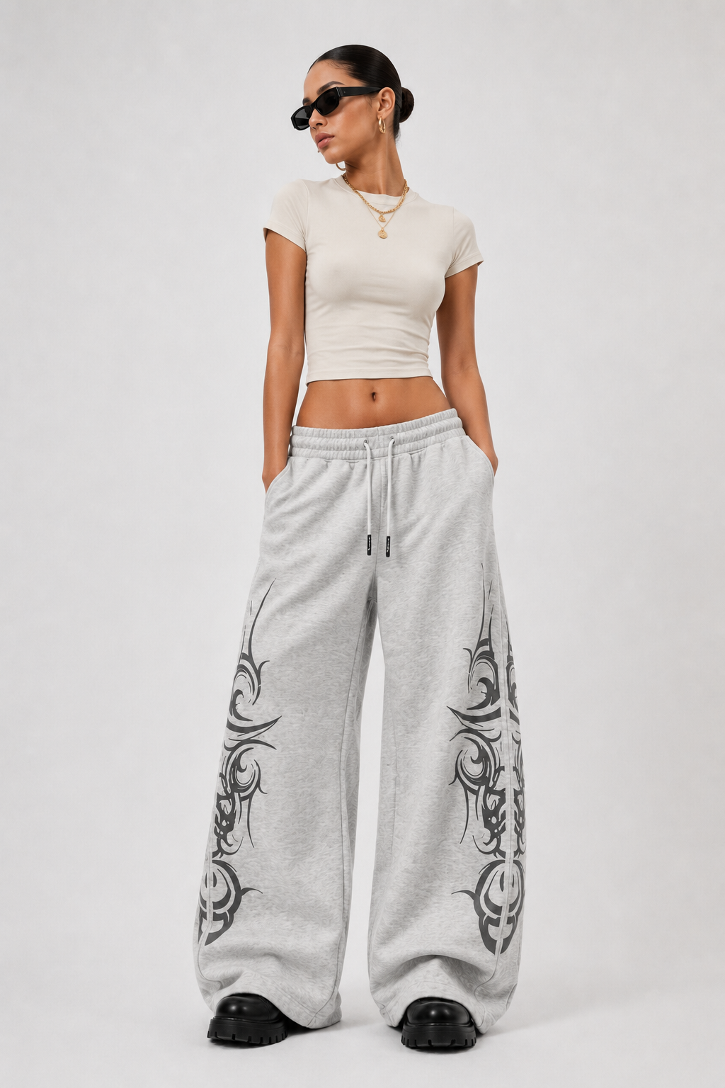Frost Bite Baggy Fit Pants