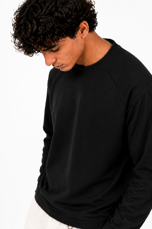 Black Raglan T-Shirt