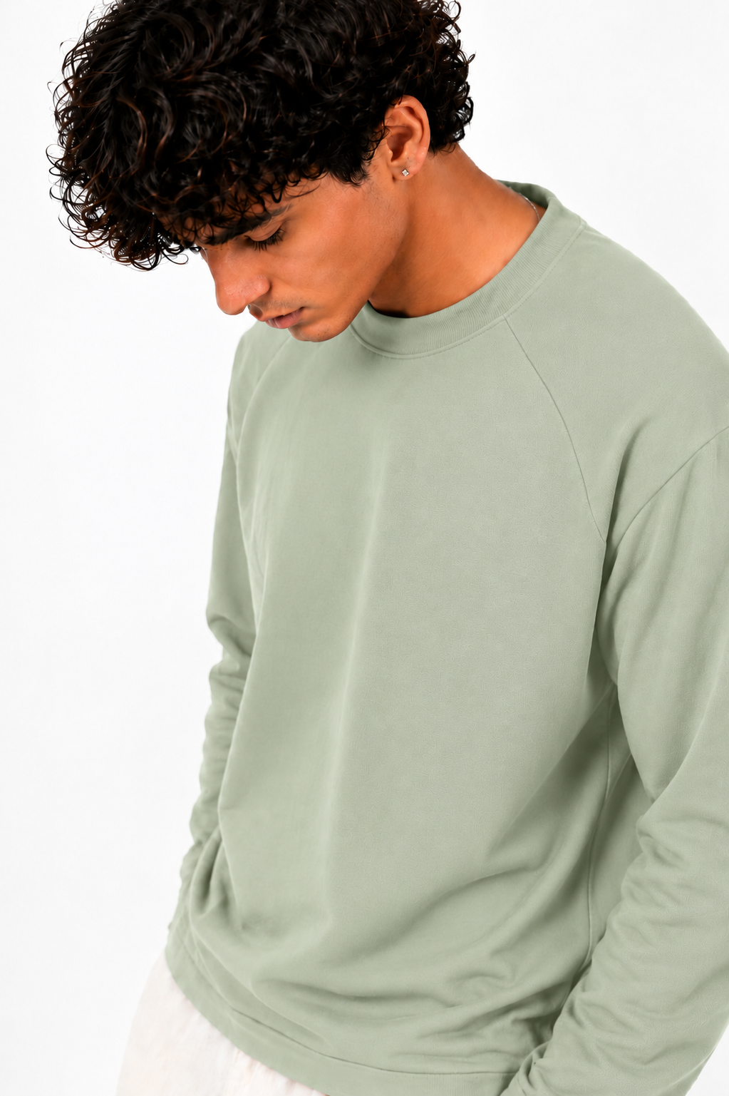 Sage Green Raglan T-Shirt