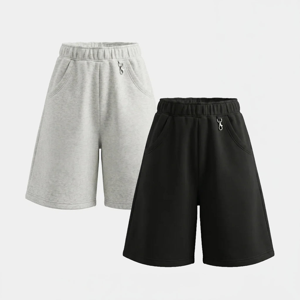 Utility Baggy Shorts Combo  Pack of 2