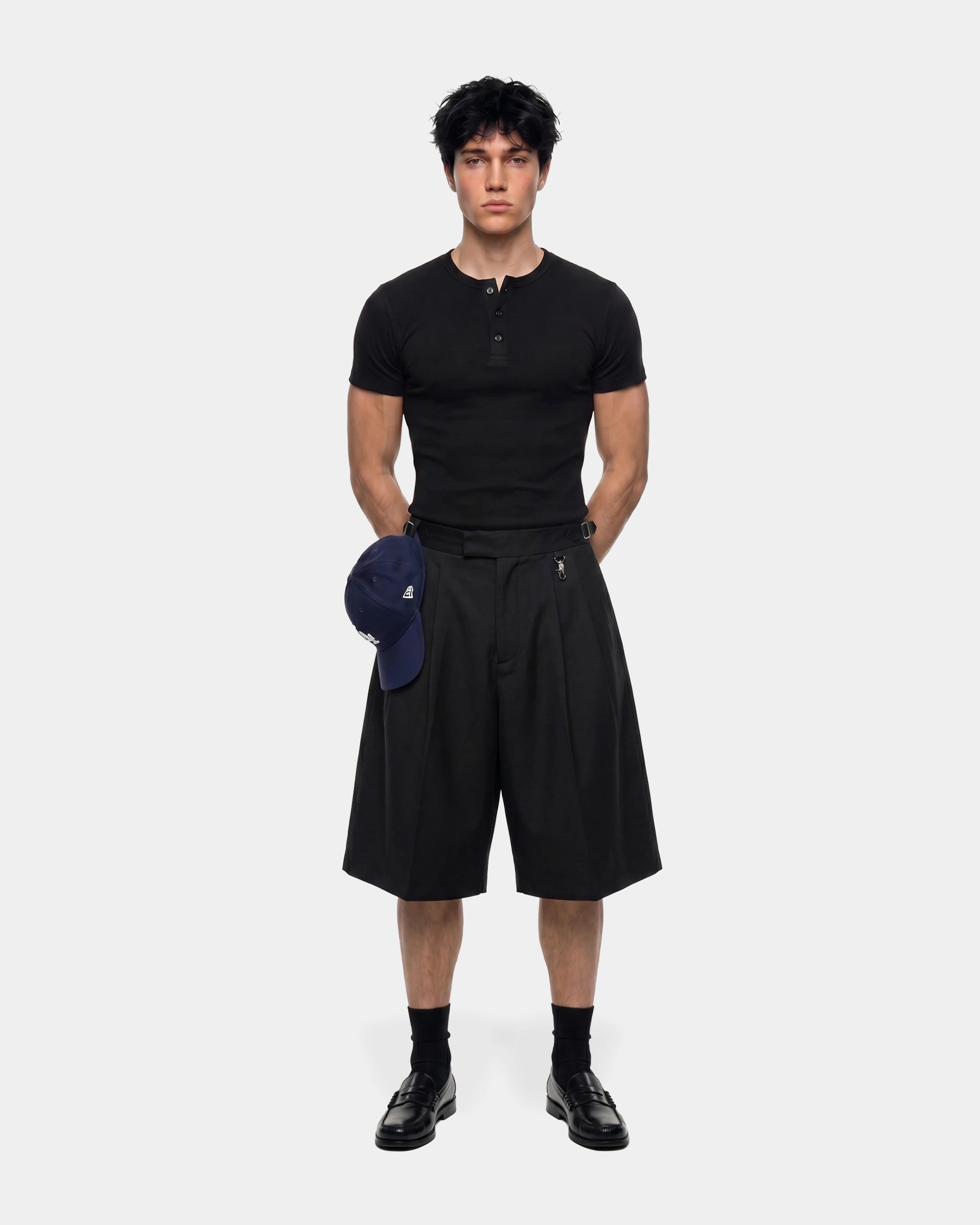 Tailored Baggy Shorts